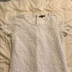 Beautiful lace white dress - medium